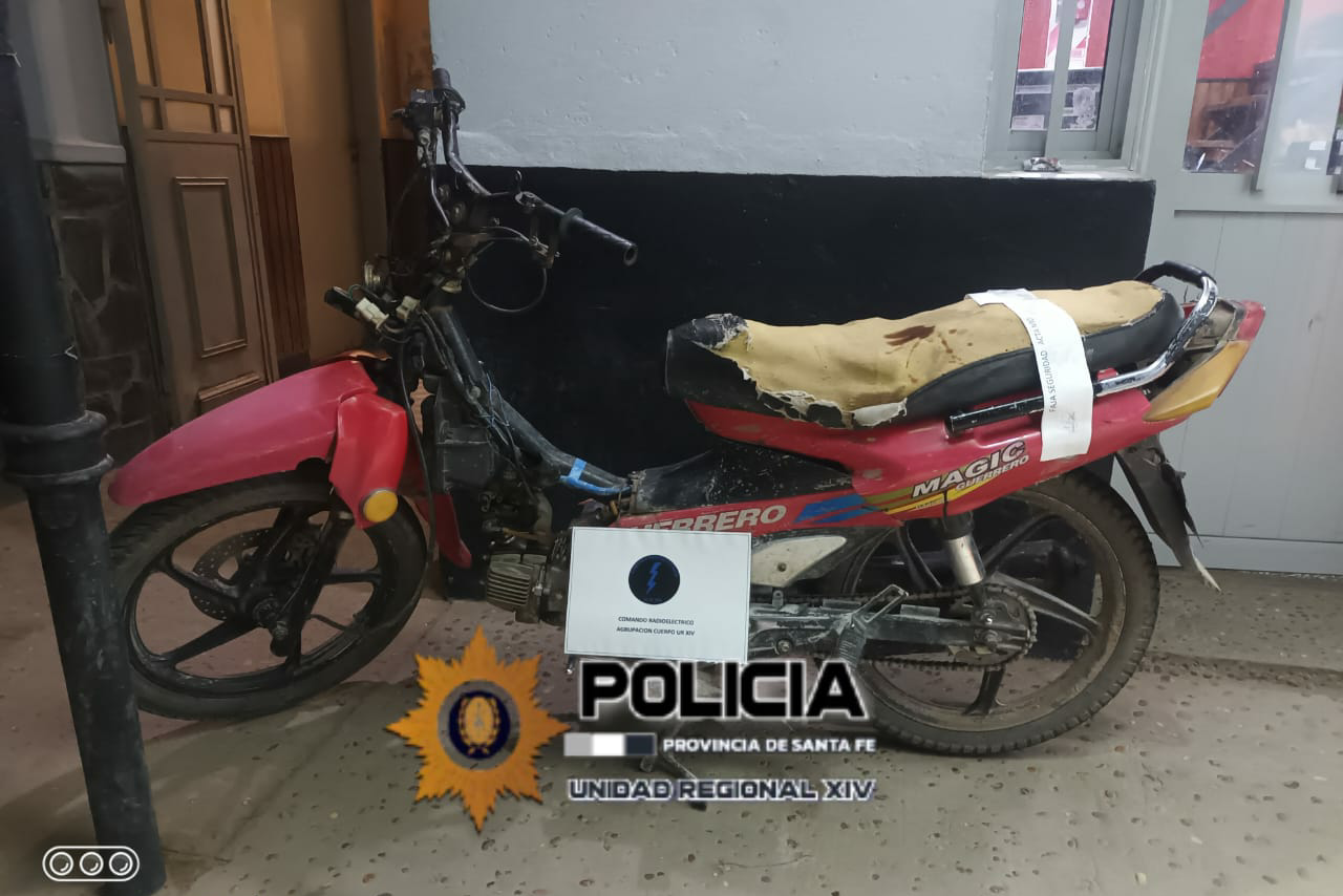 Secuestro de motovehículos San Javier