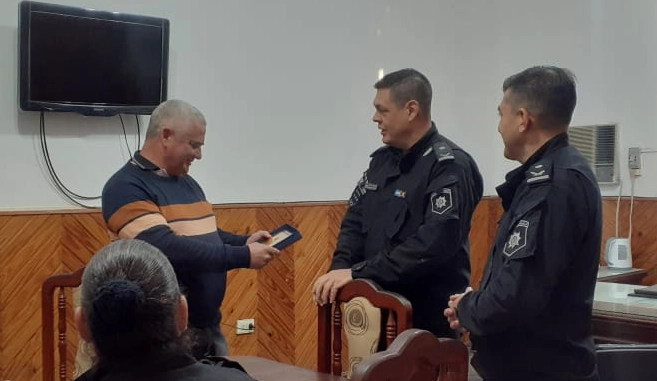 Agasajo al personal policial en Unidad Regional XIV