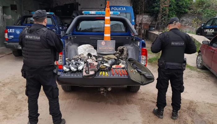 DETENIDO CON ARMA DE FUEGO