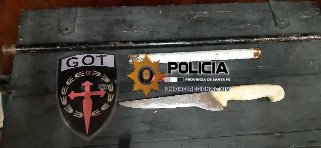 Herido de arma de fuego en Romang