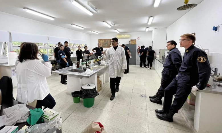 Bomberos de San Javier se capacitaron sobre materiales peligrosos