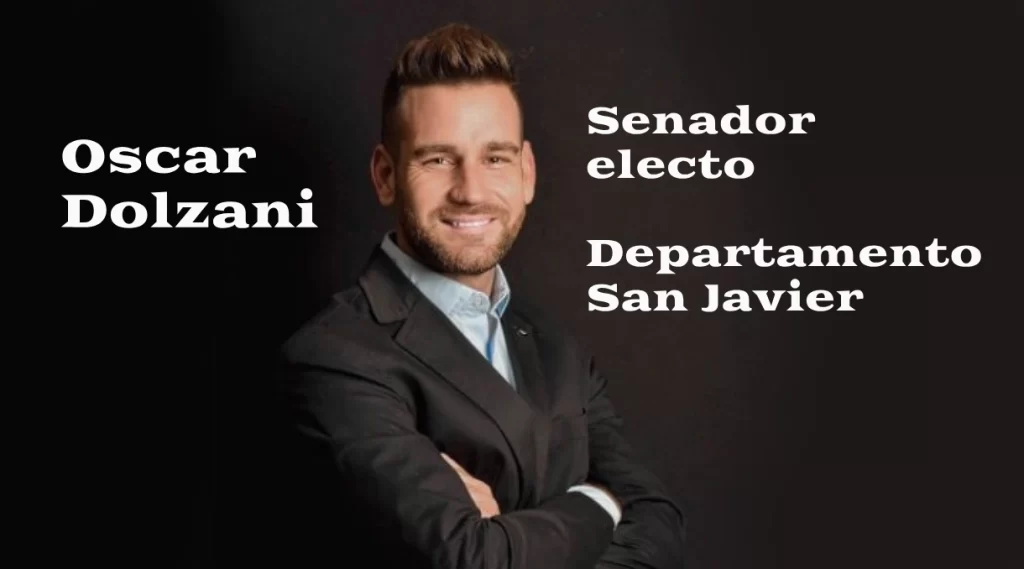 Oscar Dolzani fue electo Senador del departamento San Javier