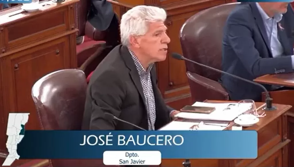 Senador José Baucero en la legislatura Senador José Baucero en la legislatura
