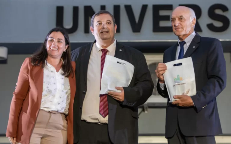 Maribel González en los festejos por Aniversarios de la UNL