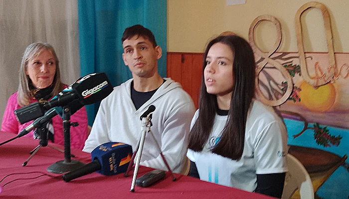 Deportistas de San Javier reconocidas por participar en los Juegos Evita