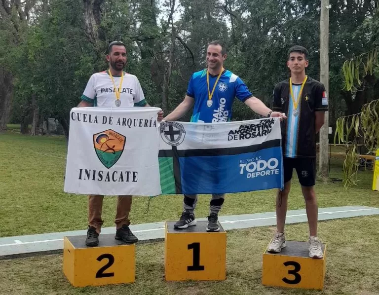 Integrantes de Tiro con Arco San Javier en Oro Verde