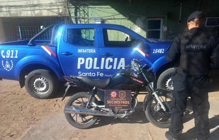Secuestraron una moto con motor y chasis adulterado