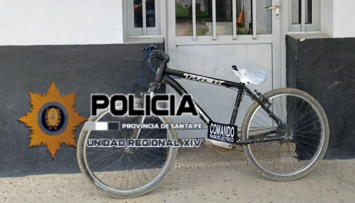 Bicicleta encontrada