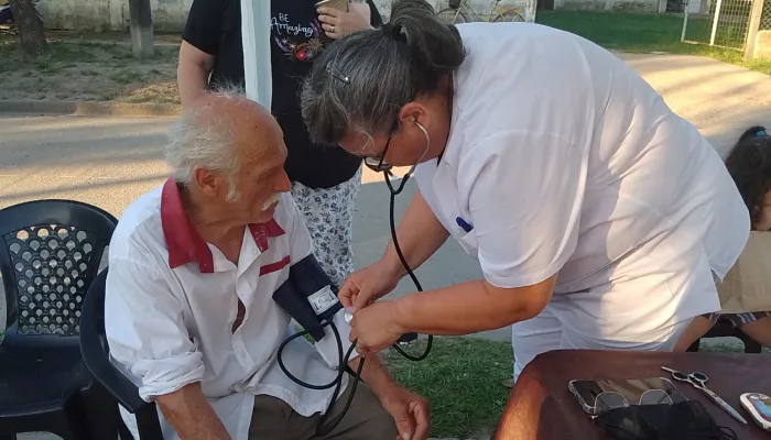 El Club de Leones realizó actividades en prevención de la diabetes