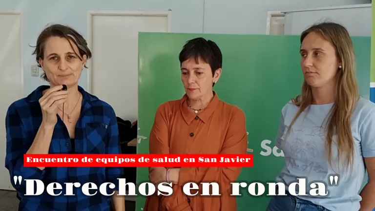 Derechos en ronda: Encuentro de equipos de salud en San Javier