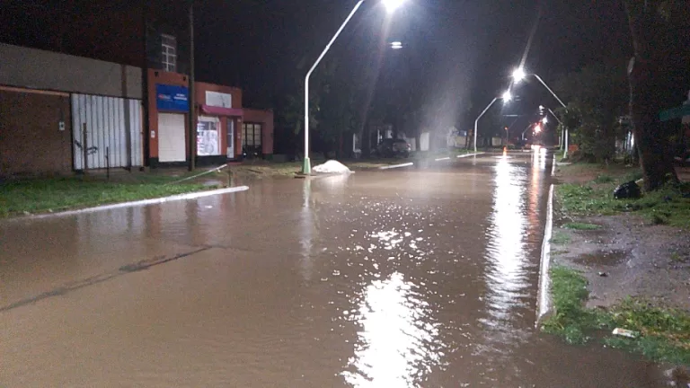 Lluvia en San Javier