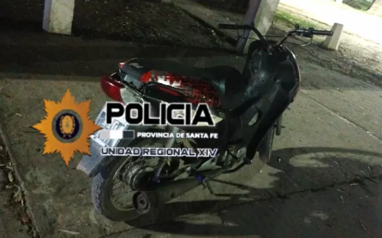 MOTO ENCOENTRADA SAN JAVIER