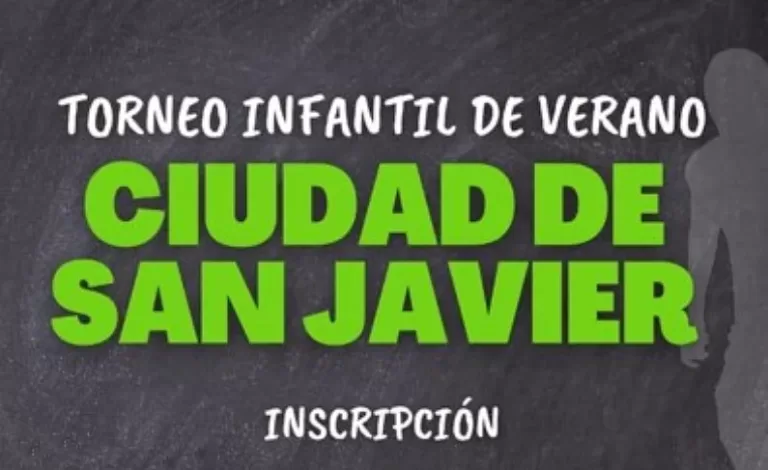 La Coordinación de Deportes del gobierno de San Javier prepara un espectacular torneo infantil de fútbol