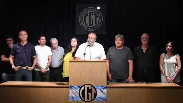 La CGT anunció un paro general con marcha al Congreso