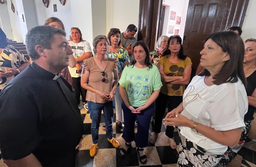 La Diputada Clara García visitó San Javier
