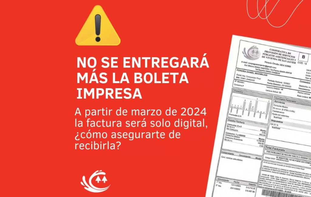 FACTURAS COOPERATIVA