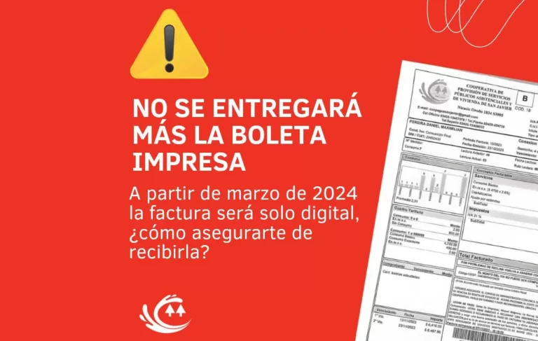 FACTURAS COOPERATIVA