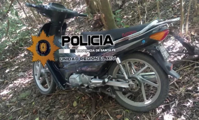 MOTO ENCONTRADA
