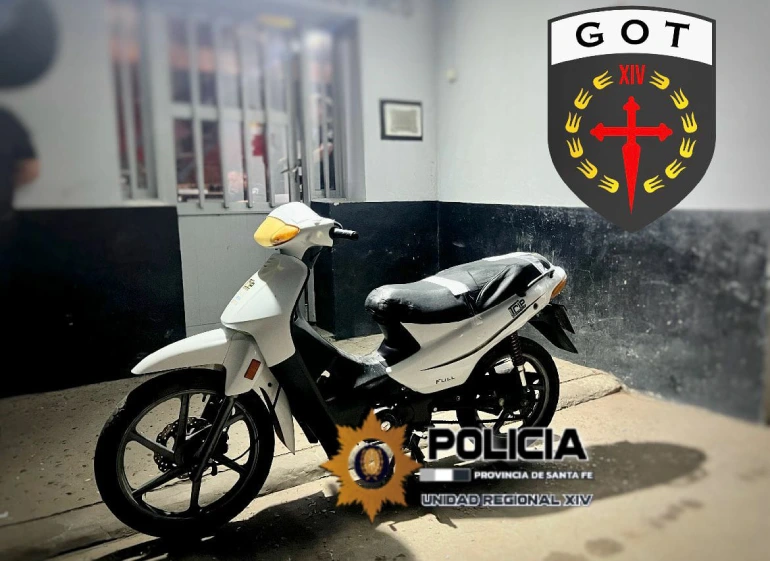 Nuevos secuestro de motos en San Javier