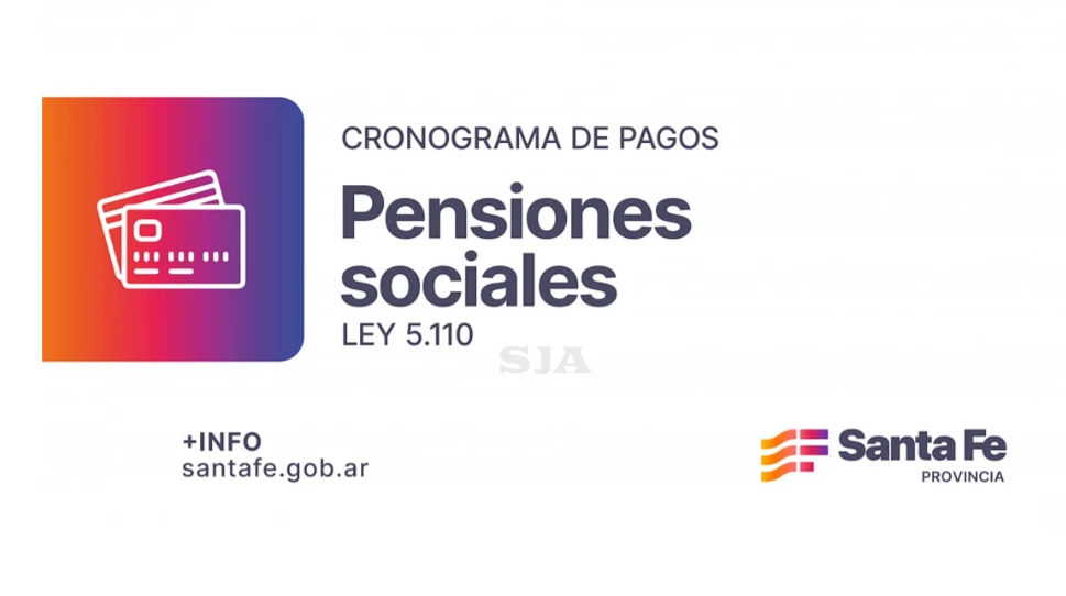 Cronograma de pago de las pensiones sociales