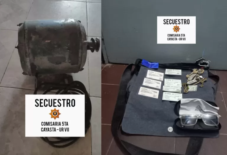 Se esclarecieron delitos cometidos en Cayastá