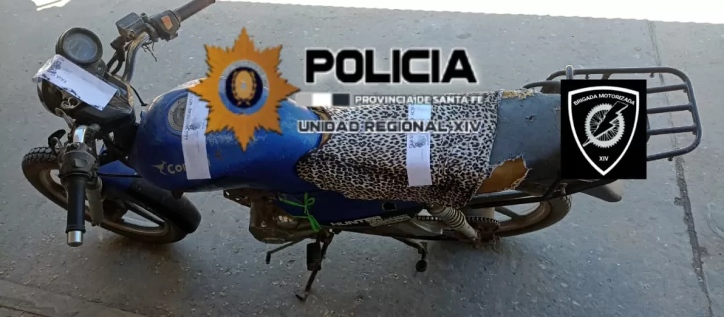 Secuestraron de tres motocicletas en San Javier