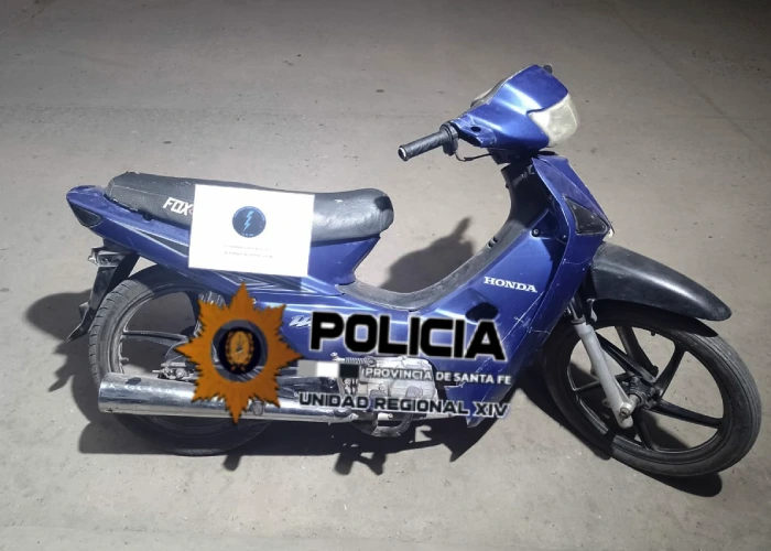 SECUESTRO DE MOTO