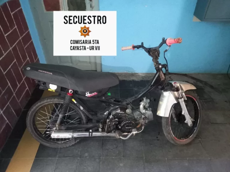 se logró establecer la correspondiente numeración la cual arrojo PEDIDO ACTIVO POR ROBO en la ciudad de Santa Fe.