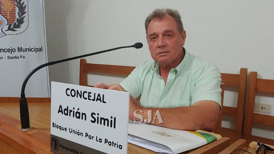 Adrián Simil . Concejal San Javier