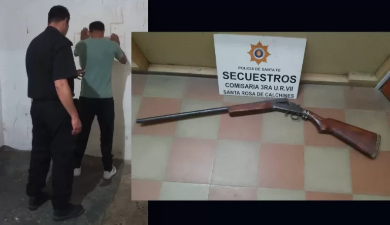 Santa Rosa de Calchines: Un detenido por violencia de género
