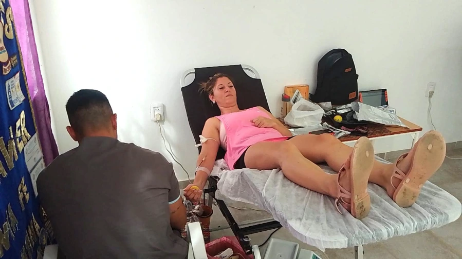 Campaña de donación de Sangre del Club de Leones de San Javier y CUDAIO