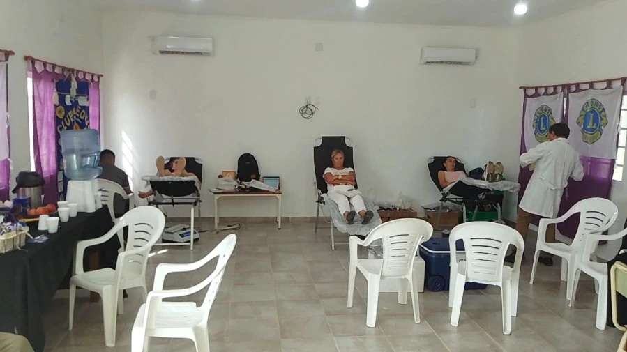 Campaña de donación de Sangre del Club de Leones de San Javier y CUDAIO