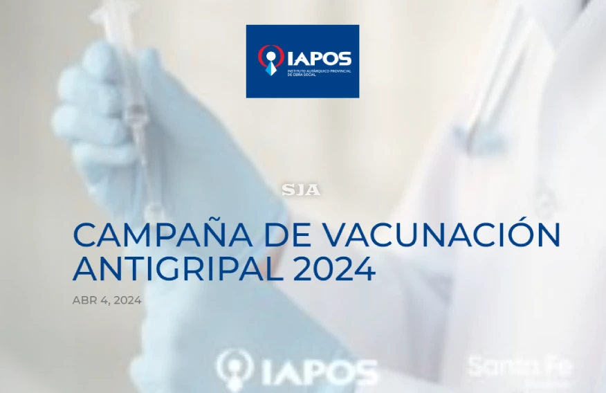 IAPOS lanza su campaña de vacunación antigripal 2024