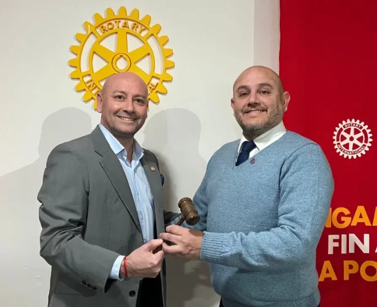 Asunción Juan Pablo Mercado - Presidente Rotary San Javier (1)