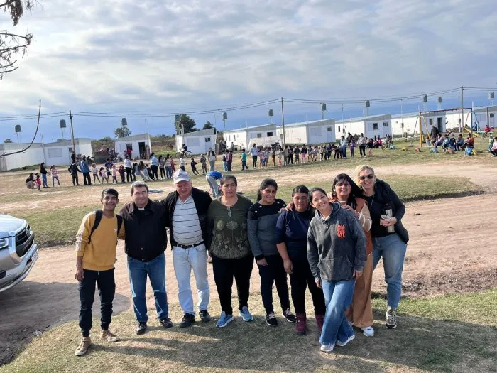 Merienda y actividades para niños en barrio San Francisco Javier y San Antonio