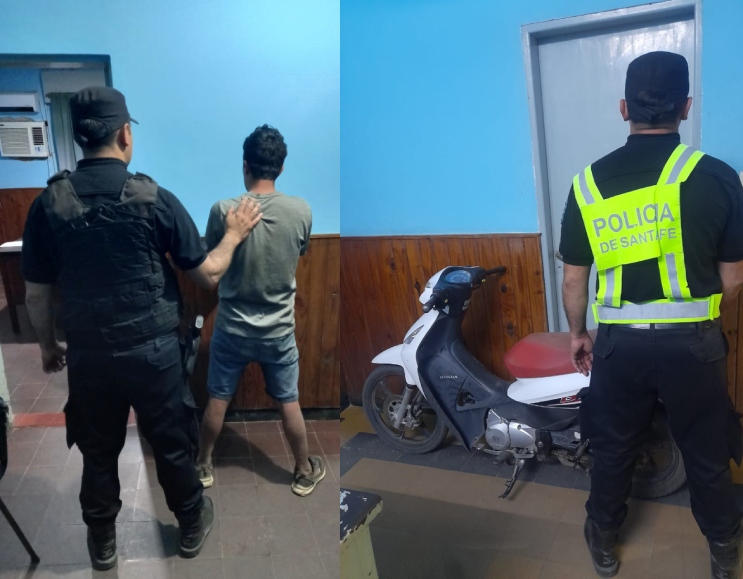 MOTO RECUPERADA