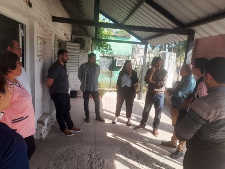 San Javier Visita de funcionarios del Ministerio de Salud 1