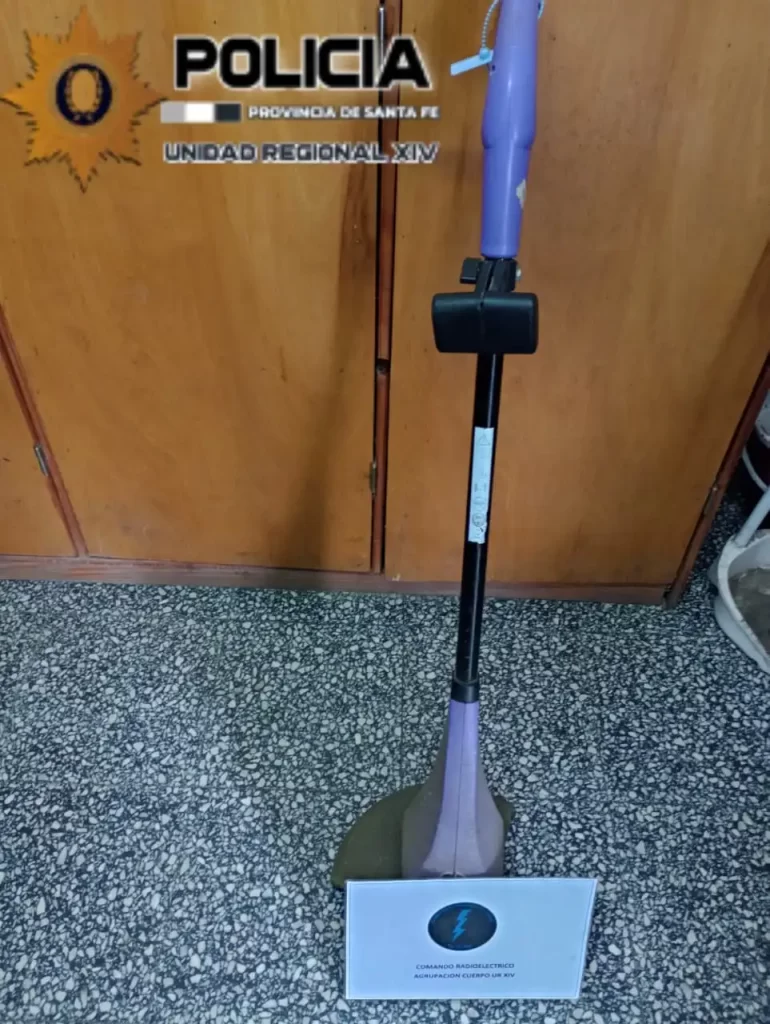 San Javier: Un joven aprehendido por sustracción de una bordeadora