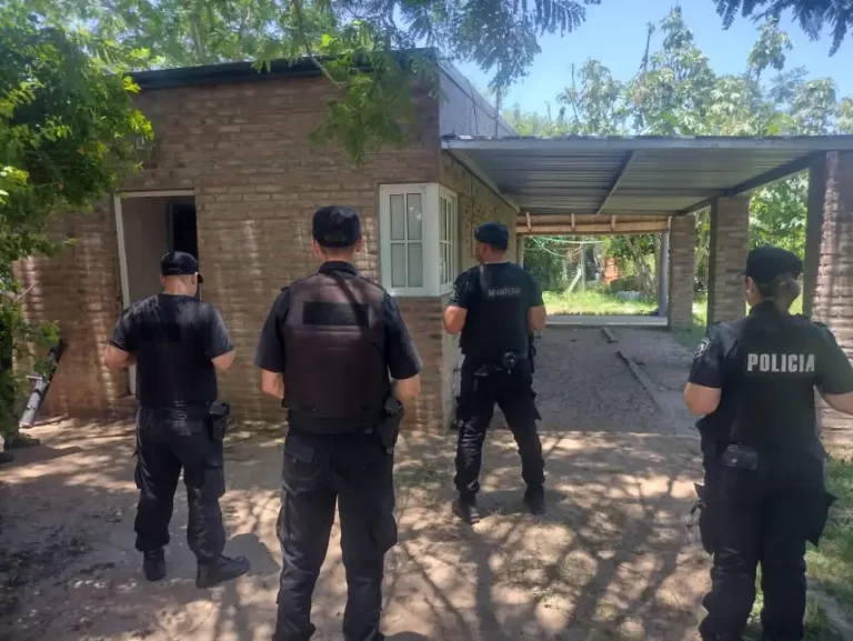 Garay: Allanamiento y esclarecimiento de delitos contra la propiedad