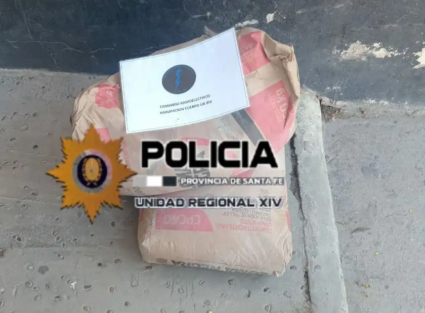 San Javier: Detenido por sustraer bolsas de cemento