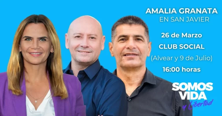 AMALIA GRANATA EN SAN JAVIER