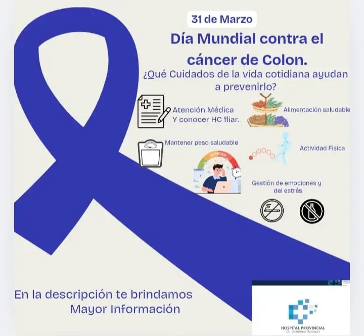 Día Mundial de la Prevención del Cáncer Colorrectal
