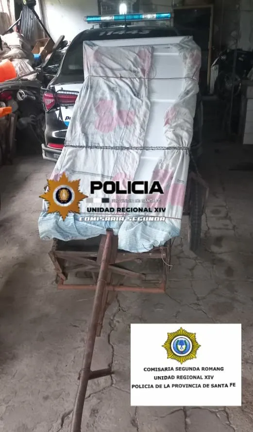 Dos aprehendidos en Romang por sustracción de elementos Dos aprehendidos en Romang por sustracción de elementos