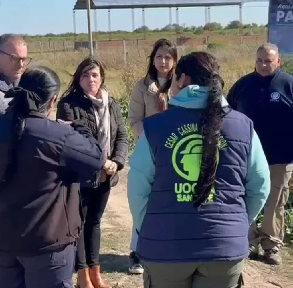 Delegación de UOCRA Santa Fe en el Parque Industrial de San Javier Delegación de UOCRA Santa Fe en el Parque Industrial de San Javier
