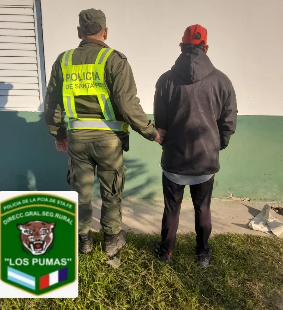 “Los Pumas” de San Javier aprehendieron a un individuo y secuestraron un arma de aire comprimido