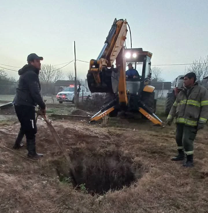 doble-emergencia-para-bomberos-de-san-javier-rescate-animal-y-limpieza-hidrica