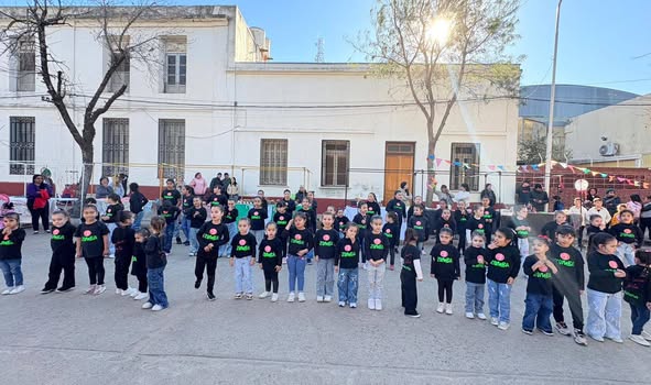 Mes de las Infancias en San Javier: Jornada recreativa en la Plaza San Martín