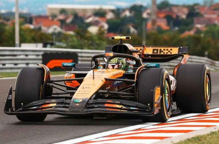 Lando Norris se quedó con el GP de Hungría