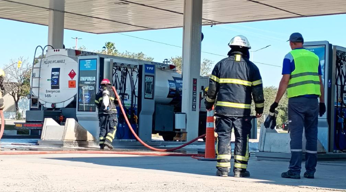 san-javier-simulacro-finalizado-con-exito-en-la-estacion-de-servicio-ypf