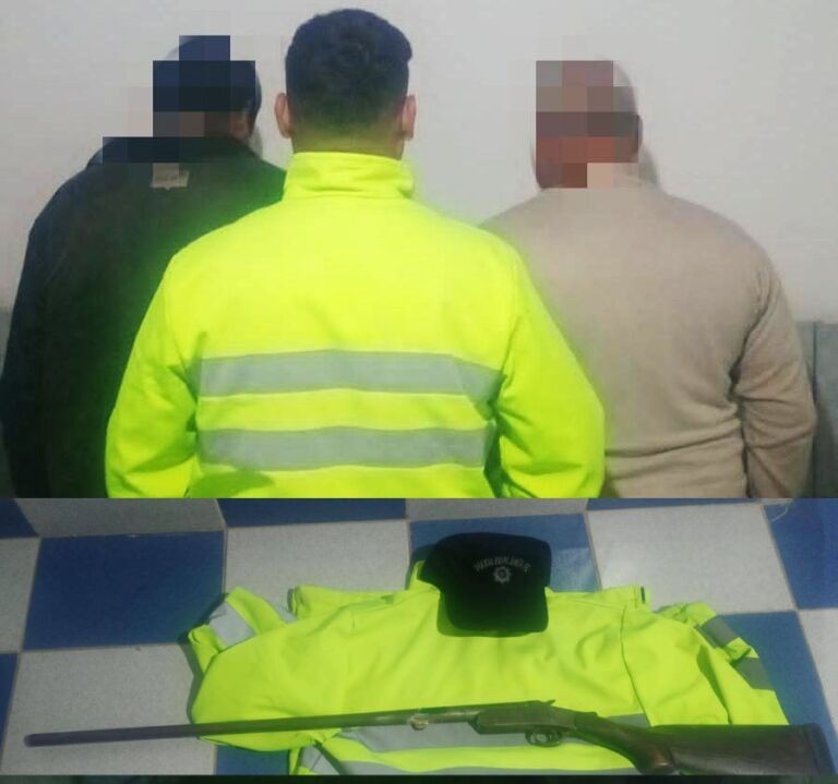 DETENIDO POR PORTACION DE ESCOPETA